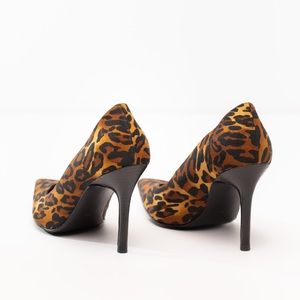 Marc Fisher Leopard Print Stiletto Heels - 6
